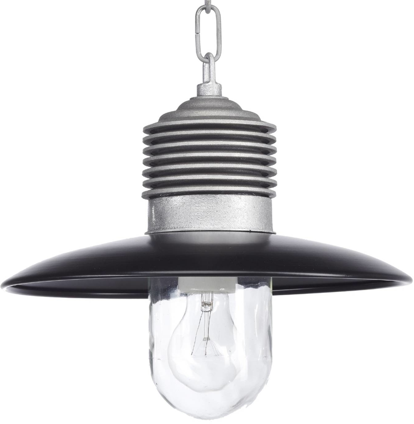 K. S. VERLICHTING Lampa wisząca zewnętrzna Klaus aluminium-czarny
