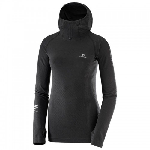 Salomon Koszulka Lightning Pro LS Hoodie W Black 404141
