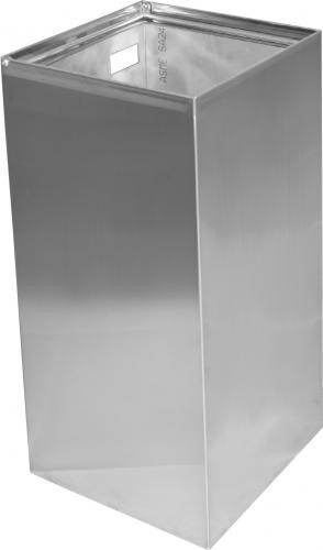 Bemeta Kosz na śmieci do zawieszenia 75l stal nierdzewna połysk 101915131 101915131