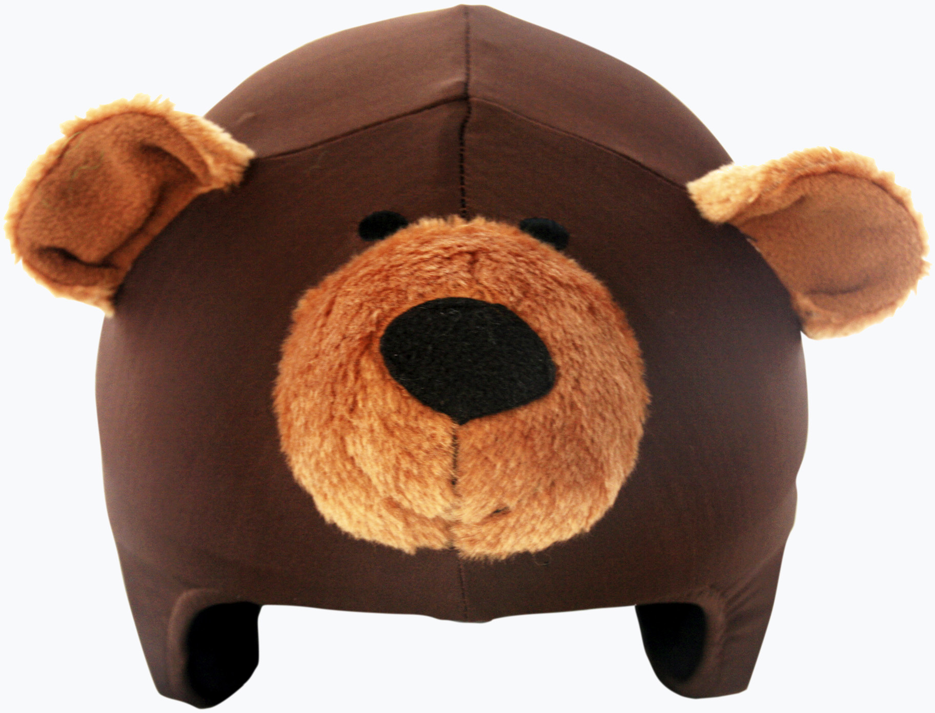 COOLCASC Nakładka na kask COOLCASC Teddy Bear brązowy 6