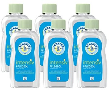 Penaten penaty intensywna pielęgnacja oleju wspierające przejawianie olejek do ciała, do suchej skóry  z ekstraktu z aloe vera zachowuje wilgoci (6 X 200 ML) 88900