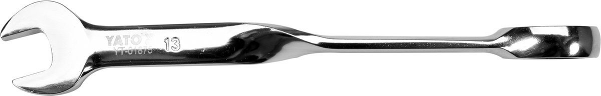 Yato KLUCZ PŁASKO-OCZKOWY SKRĘCONY Z GRZECHOTKĄ 13MM YT-01875