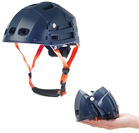 Overade overade składany kask plixi Fit, niebieski, S/M (5458 cm) 10011BL500 SM BL