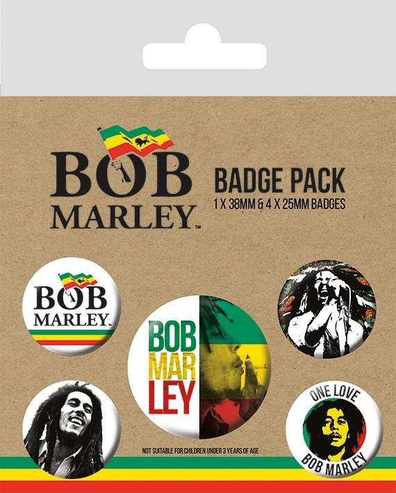 Inna Przypinki Bob Marley