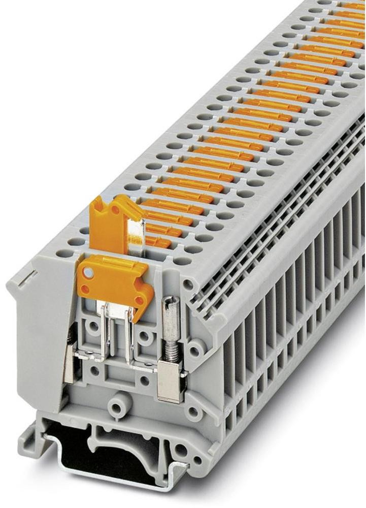 Phoenix Contact Złącze z odłącznikiem nożowym UK 5-MTK-P/P UK 5-MTK-P/P Phoenix Contact 3004032 szary Zawartość 50 szt UK 5-MTK-P/P