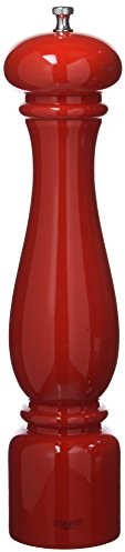 Bisetti 6251lrl młynek do pieprzu, buk, 32 cm, czerwony 6251LRL