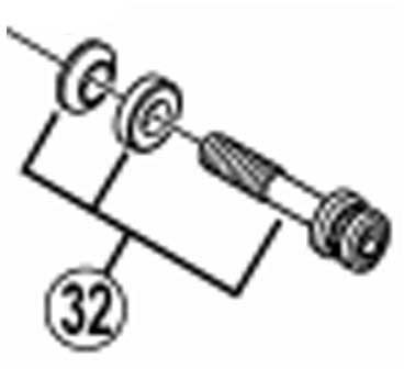 Shimano Zestaw BEF-śruby do hamulec tarczowy M6 x 34,4 BR-M8000 Y8J498020