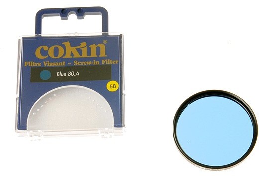 Cokin C020 filtr niebieski 80A 55mm 781