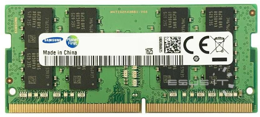 Samsung Pamięć RAM 1x 8GB Samsung DDR4 1Rx8 3200MHz PC4-25600 SO-DIMM  | M471A1K43EB1-CWE M471A1K43EB1-CWE