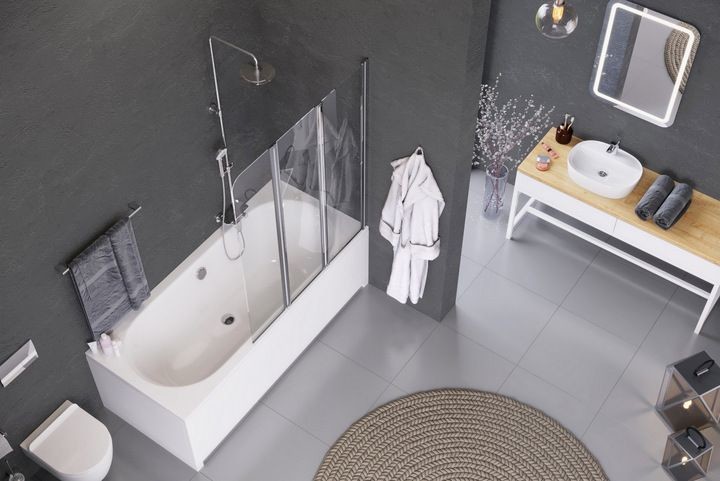 Excellent Parawan nawannowy trzyczęściowy Fliper KAAX.1309.1200.PR) ____TRANSPORT_GRATIS_+5%_RABATU____ KAAX.1309.1200.PR