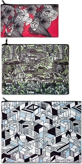 Loqi Saszetki Zip Pockets 3 szt. Pen Art zp.pe