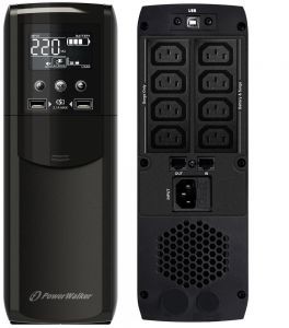 PowerWalker Zasilacz UPS awaryjny 600VA/360W VI 600 CSW IEC DYSTRYBUTOR CZAT NA ŻYWO 10121120