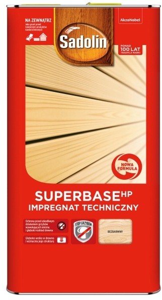 Sadolin Impregnat do drewna SuperBase HP 5 l