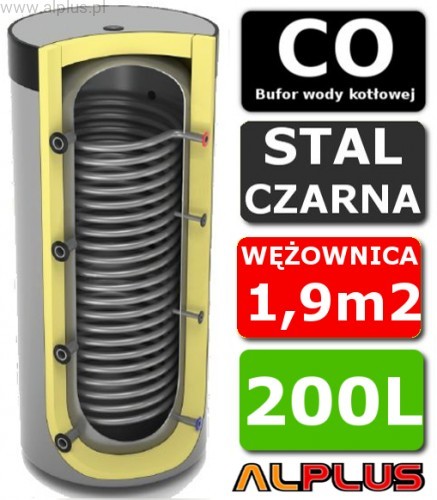 LEMET 200L Lemet + wężownica MAXI 125x60cm 16.200B-1M