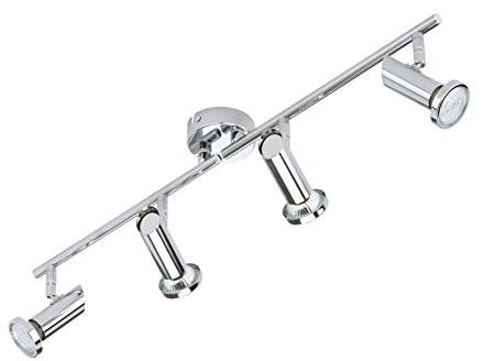Briloner Leuchten Szyna LED, GU10 LED 1 źródła światła, 4 szt. 2000-048