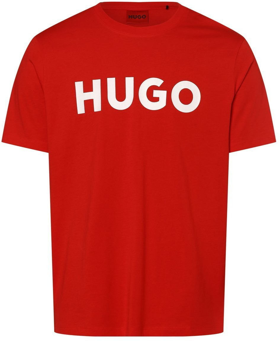 HUGO HUGO - T-shirt męski  Dulivio, czerwony