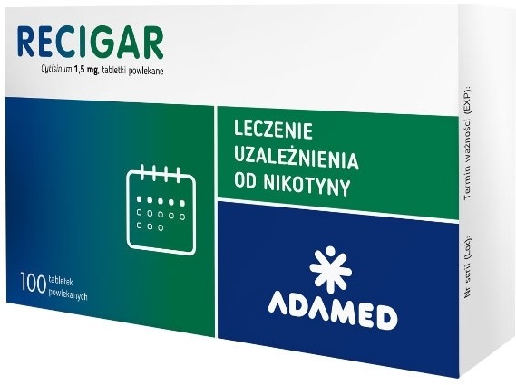 Adamed Pharma Recigar 1,5mg x100 tabletek