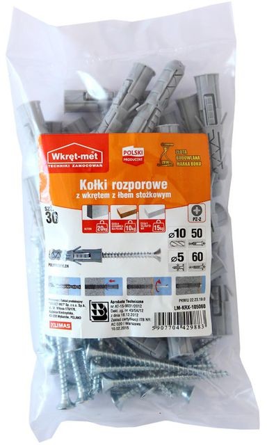 WKRĘT-MET Kołek 10X60MM
