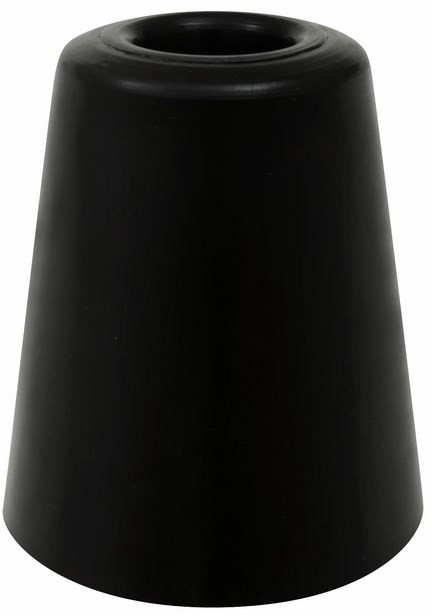 Odbojnik drzwiowy gumowy 84 mm czarny