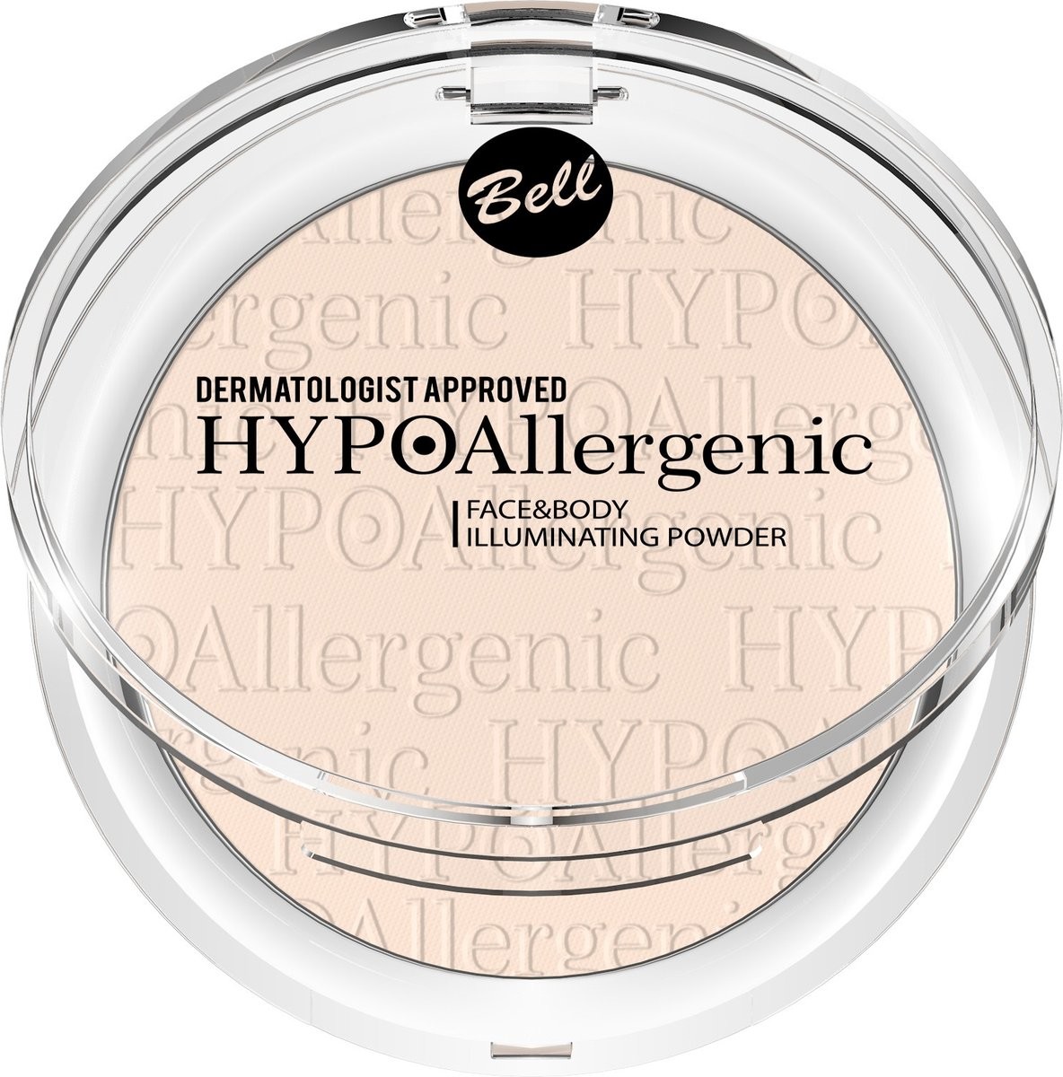 Bell HypoAllergenic Face&Body Illuminating Powder, puder rozświetlający do twarzy i ciała 01, 6 g