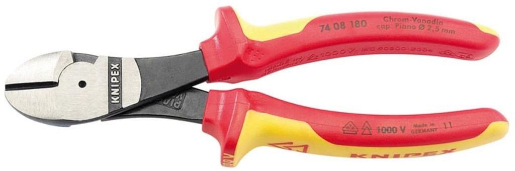 Knipex VDE Izolowane szczypce tnące, 180 mm, 31927 Draper Tools