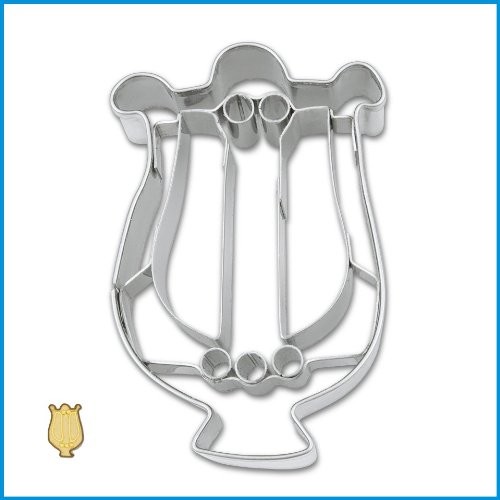 Staedter Städter foremka do wycinania Lyra Harve 6 cm muzyki ze stali nierdzewnej 098053 098053