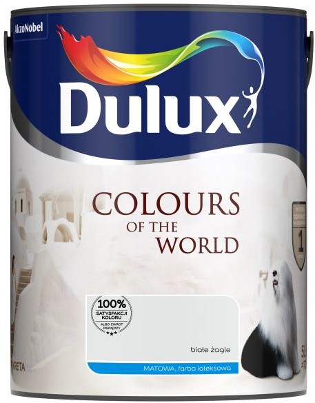 Dulux Kolory świata Białe żagle 5L