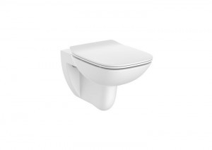 Roca A34H993000 DEBBA SQUARE ZESTAW Miska podwieszana Rimless + deska wolnoopadajĄca slim duroplast