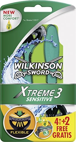 Wilkinson Sword Xtreme 3 Sensitive 4 + 2 7001708D