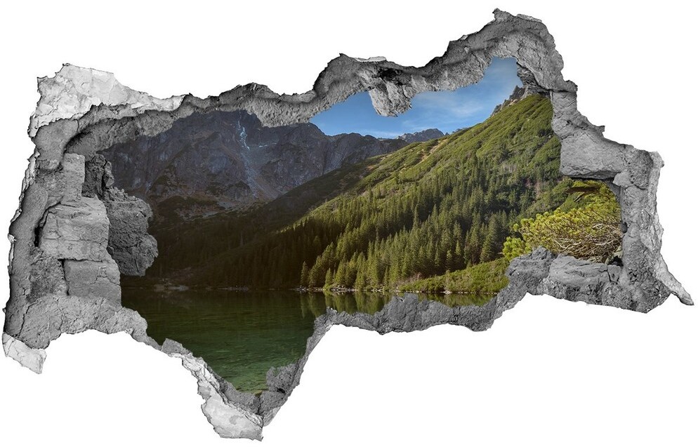 Wallmuralia.pl Samoprzylepna naklejka Morskie oko Tatry