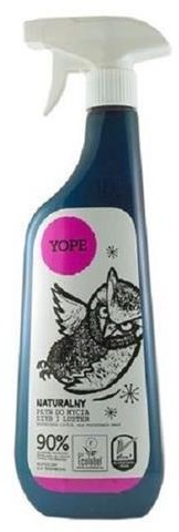 Yope Naturalny płyn do mycia szyb i luster 750ml 52077-uniw