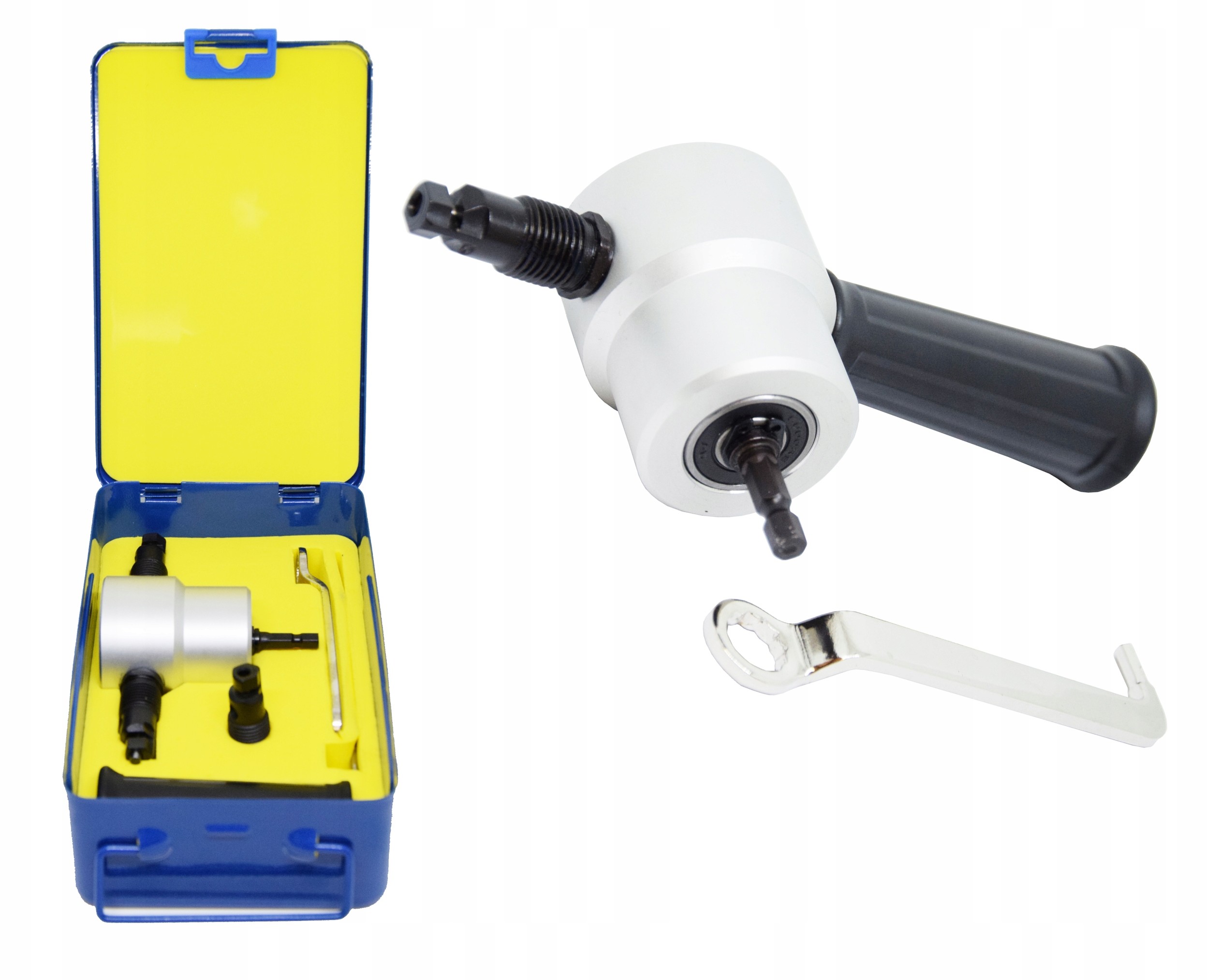 Przystawka Nożyce Do Cięcia Blachy Na Wiertarkę