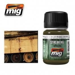 mig Farba olejna Ammo Mig - Streaking Grime for US Modern Vehicles mig 1207