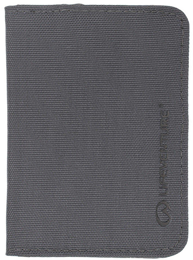 Lifeventure Portfel antykradzieżowy RFiD Card Wallet recycled - grey LM68711