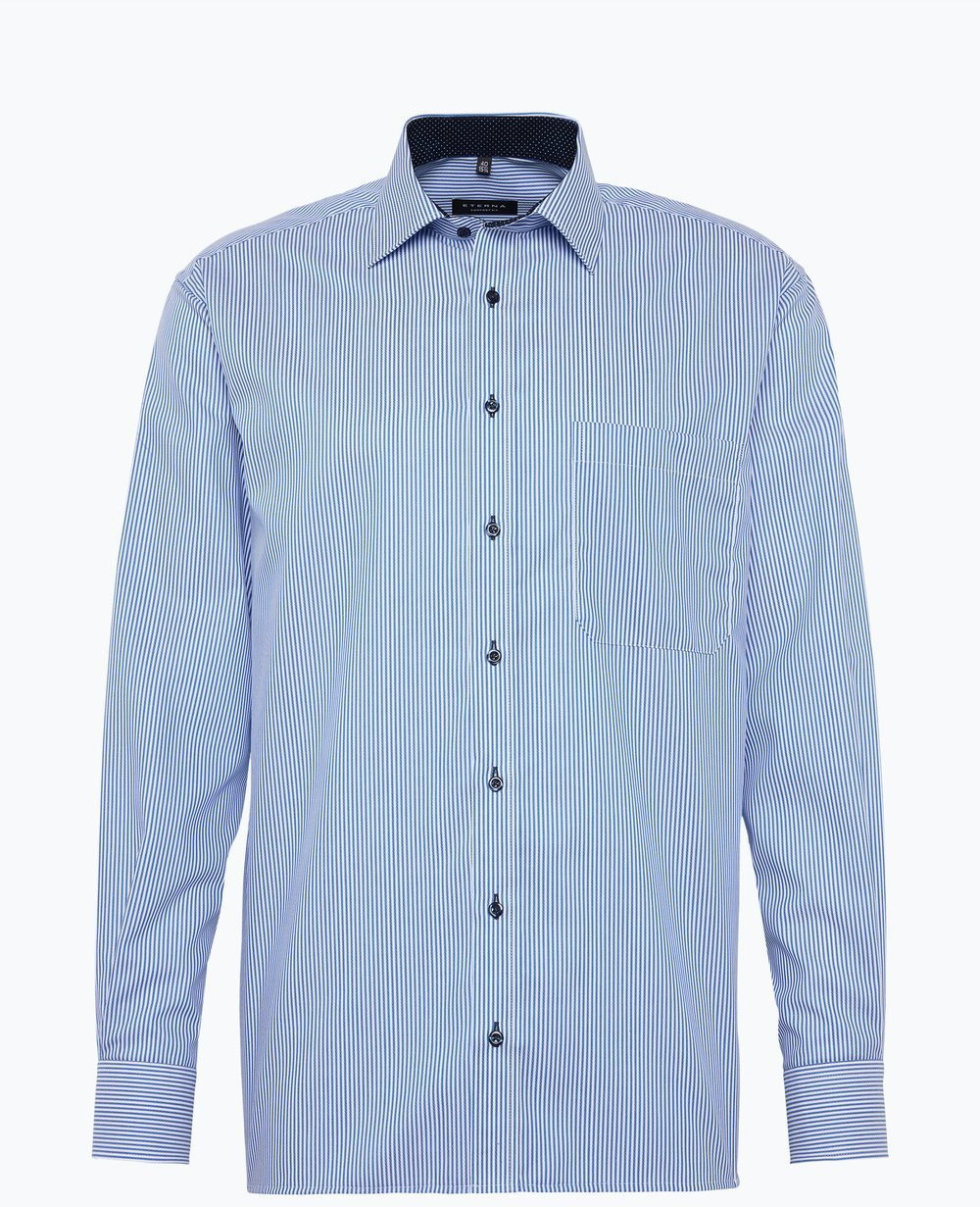 Eterna Comfort Fit Comfort Fit - Koszula męska niewymagająca prasowania, niebieski