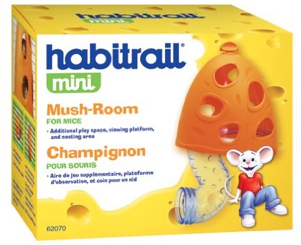 Habitrail habitrail Mini-Nest dla myszy do gier, pilzfoermig