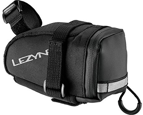 LEZYNE siodełka Trainer koło jezdne torba przy siodle Caddy, czarna, 45.5 x 34.0 x 26.5 cm, 0.5 litra, 1-SB-cadld v1 m04 1-SB-CADLD-V1M04