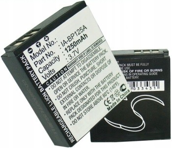 Фото - Інші фотоаксесуари CameronSino Samsung IA-BP125A 1250mAh 4.63Wh Li-Ion 3.7V  (Cameron Sino)