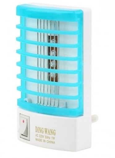 Lampa owadobójcza na komary ćmy muchy owady 1w