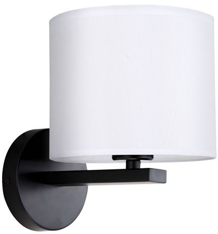 Light Prestige Kinkiet czarno biały CECINA LP-114/1W WH-0