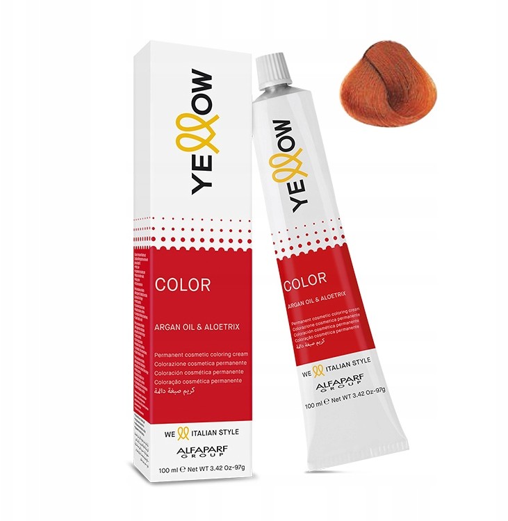 Alfaparf Yellow farba do włosów nr 8.4 100ml