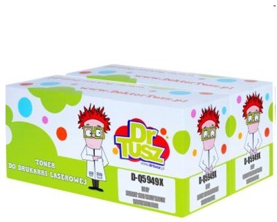 DrTusz Tonery Zamienniki 49X do HP Q5949XD) Czarne) dwupak)