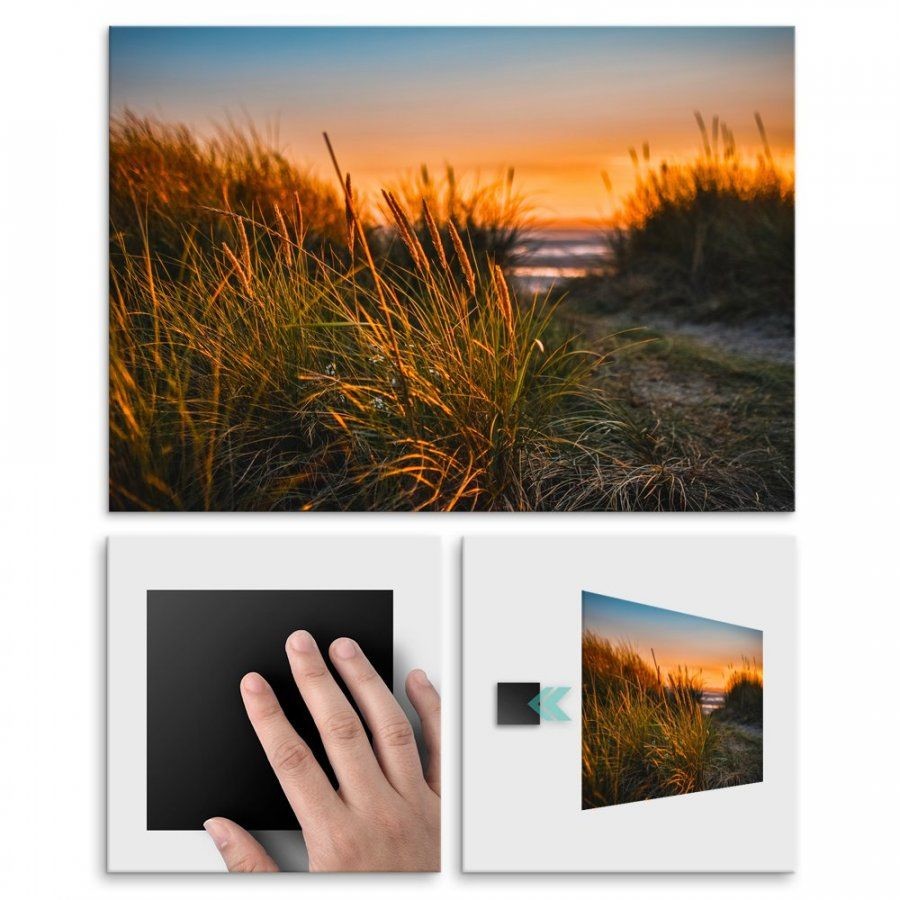 Pix4home Plakat metalowy dzika plaża M POS-M-01442