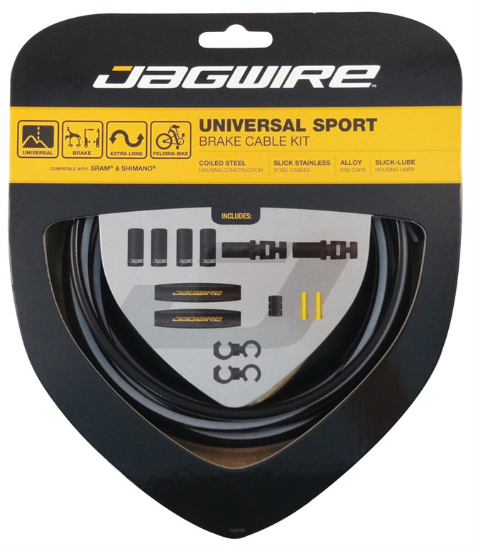 JAGWIRE Zestaw hamulcowy Universal Sport czarny UCK400