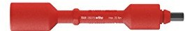 Wiha Serie 28379 Torque TR Electric ostrze 8,0, klucze nasadowe sześciokątne zmienny 132 MM, 38926