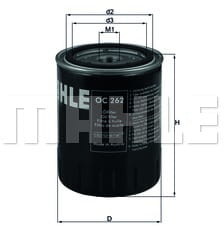 Knecht Filtr oleju OC 267