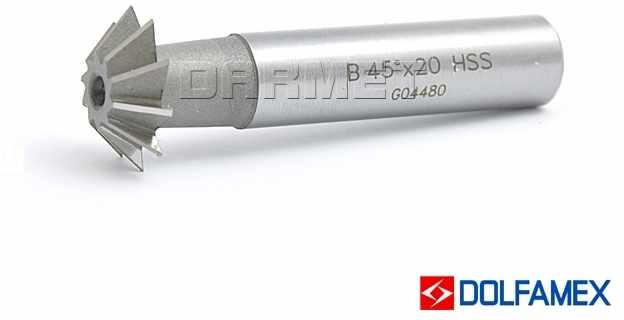 DOLFAMEX Frez kątowy zewnętrzny DIN1833-B, 60° x 32MM - 0641-579-202000