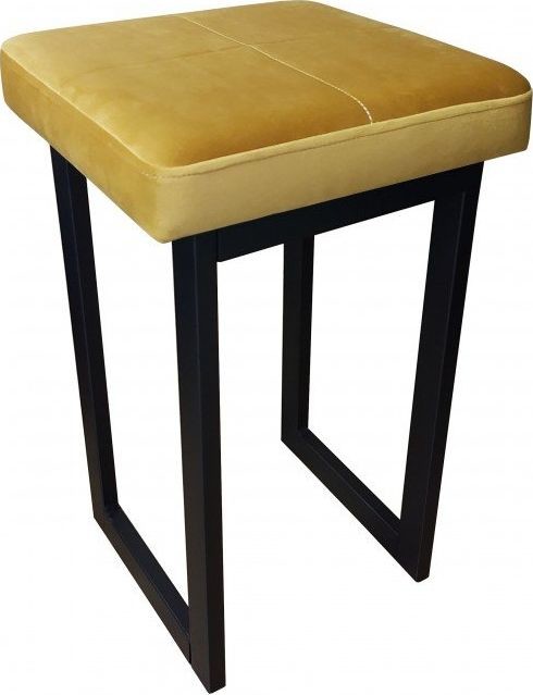 Atos Taboret MAESTRO MG VELVET żółty AS-SOLID-LOFT-60CM-MG15