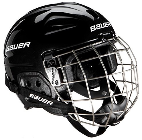 Bauer dla dorosłych Helmet Lil Sport Combo na kask z siatki, czarny, jeden rozmiar 1036927