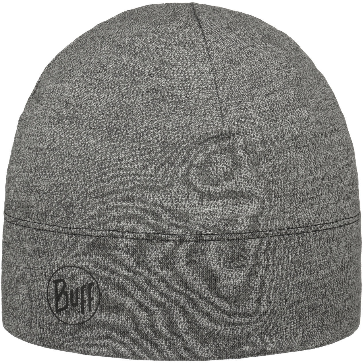 Buff Czapka Beani Grey Melanz Merino Wool by szary melanż, One Size